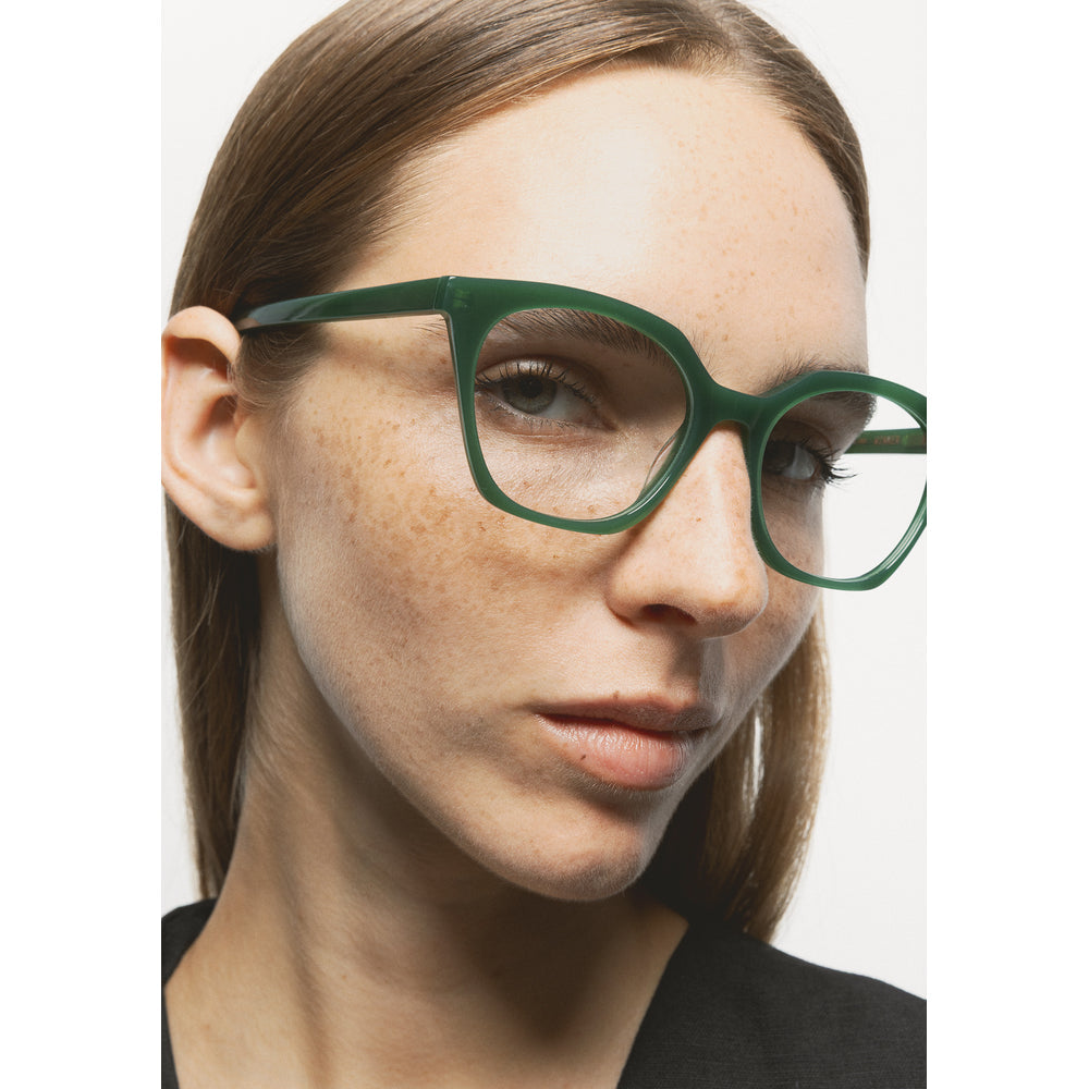 Kaleos Winner Vert Laiteux 03 portée, trois-quarts - Les Lunettes de Pauline