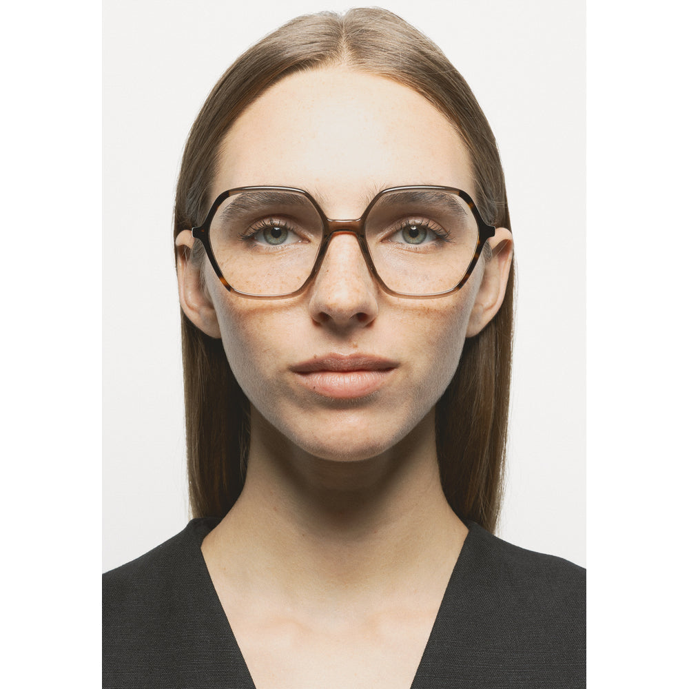 Kaleos Lynch Marron Cristal 03 portée - Les Lunettes de Pauline