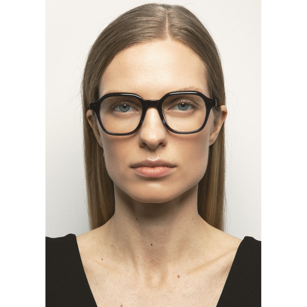Kaleos Lawrence Bleu Marine Cristal 04 portée - Les Lunettes de Pauline