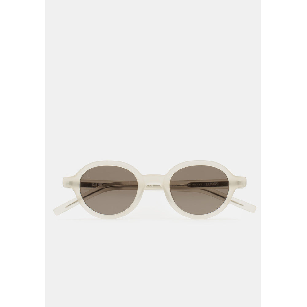 Kaleos Lemons Jaune Cristal Mat Polarisés 05 de face - Les Lunettes de Pauline