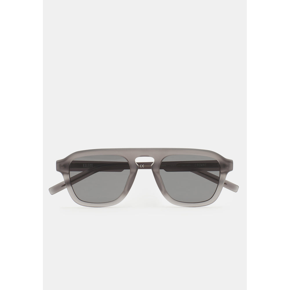 Kaleos Crowne Gris Cristal Mat Polarisés 03 de face - Les Lunettes de Pauline