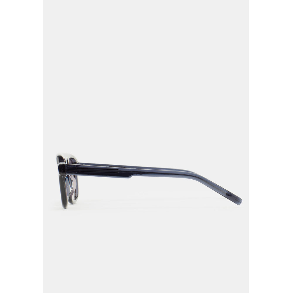 Kaleos Crowne Bleu Marine Cristal 05 vue de profil - Les Lunettes de Pauline