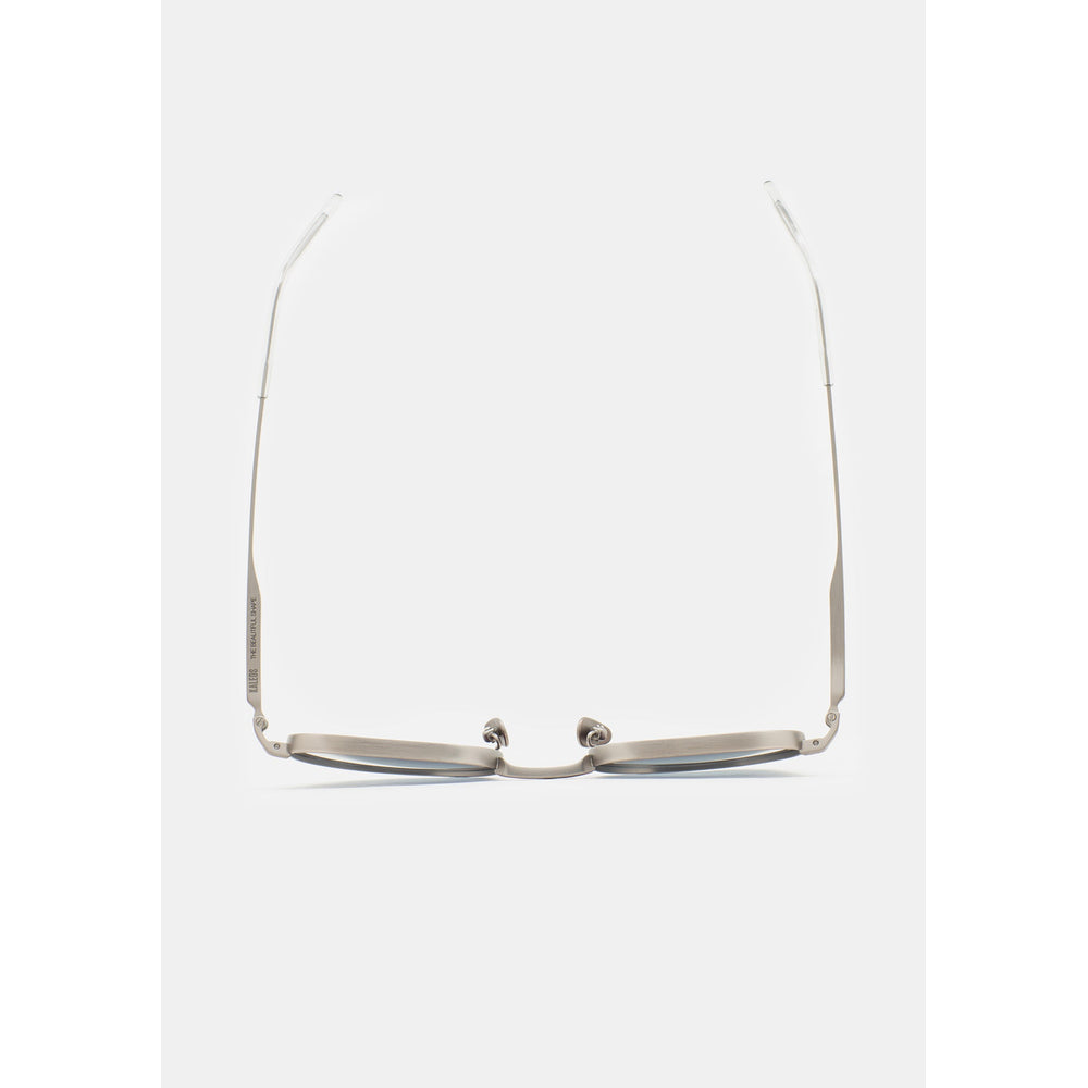 Kaleos Flynn Titane Gris Anthracite Mat 03 vue de dessus - Les Lunettes de Pauline