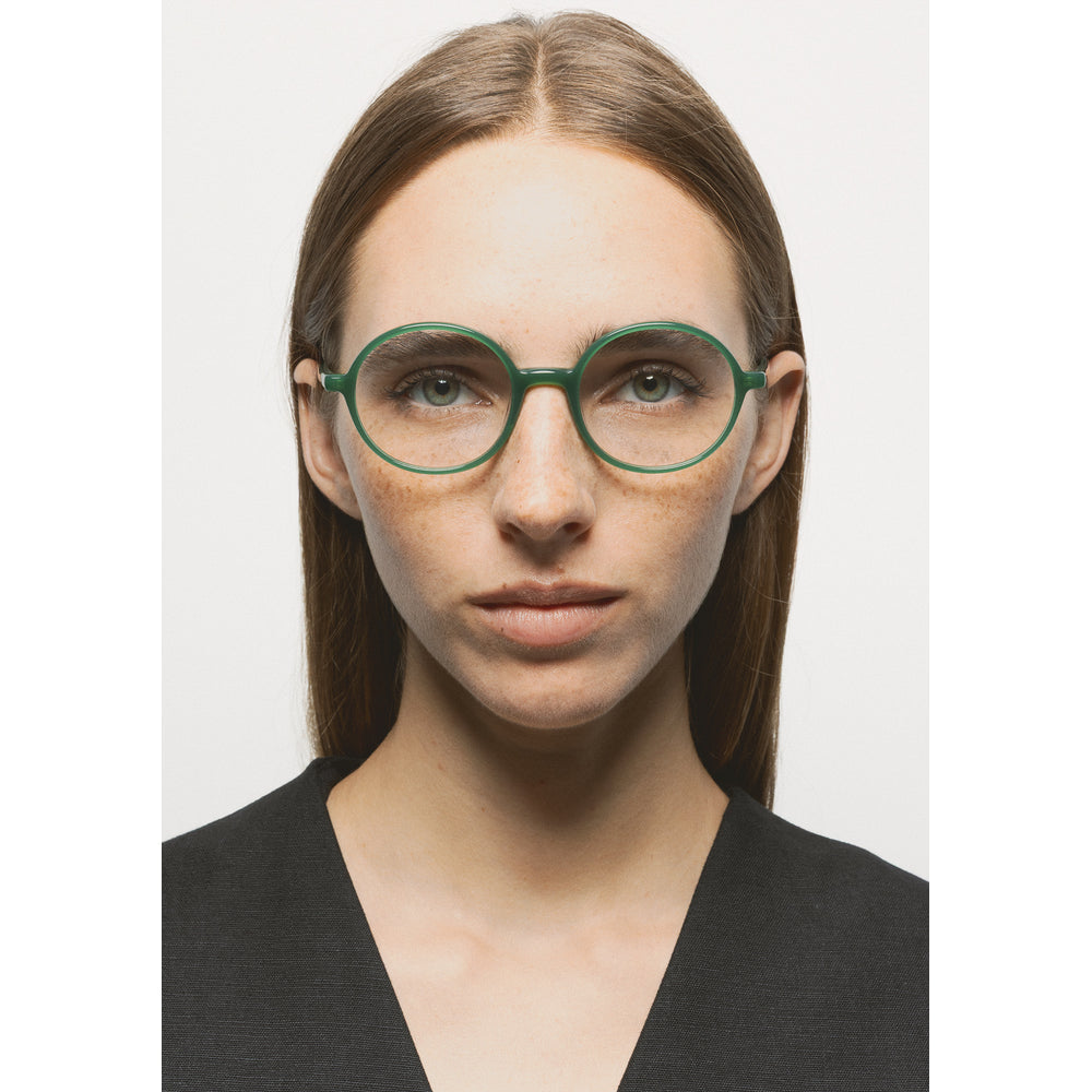 Kaleos Russo Vert Laiteux 03 portée - Les Lunettes de Pauline