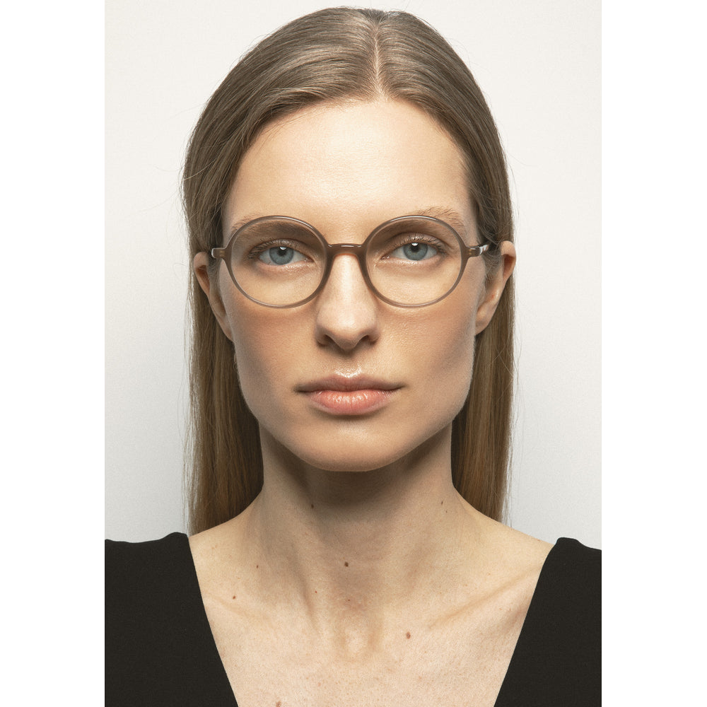 Kaleos Russo Marron Laiteux 04 portée - Les Lunettes de Pauline