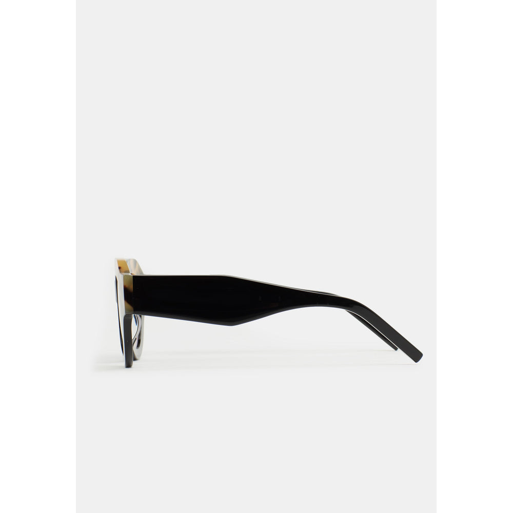 Kaleos Travers Noir 01 vue de profil - Les Lunettes de Pauline