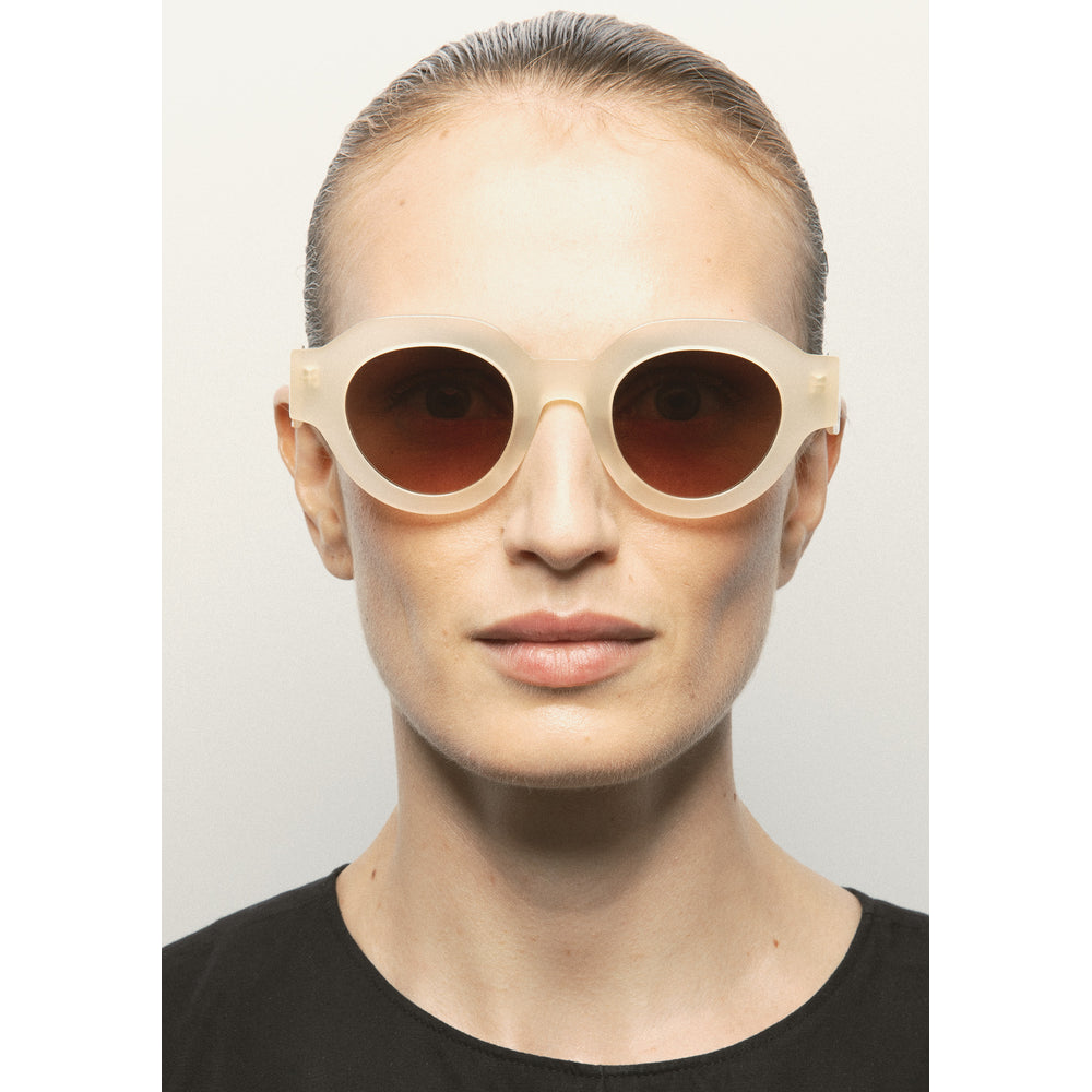 Kaleos Travers Blanc Cassé Laiteux 05 portée - Les Lunettes de Pauline