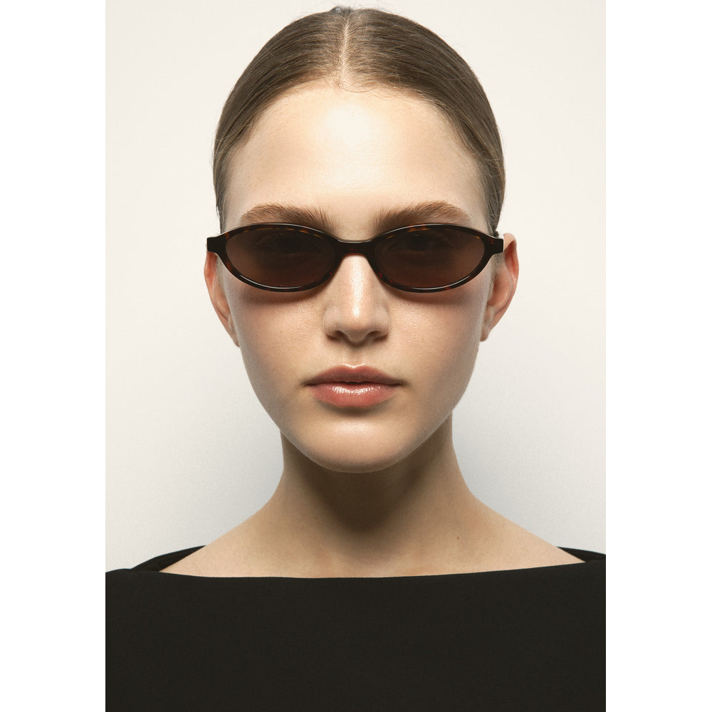 Kaleos Summerspring Havane Foncé 05 portée - Les Lunettes de Pauline