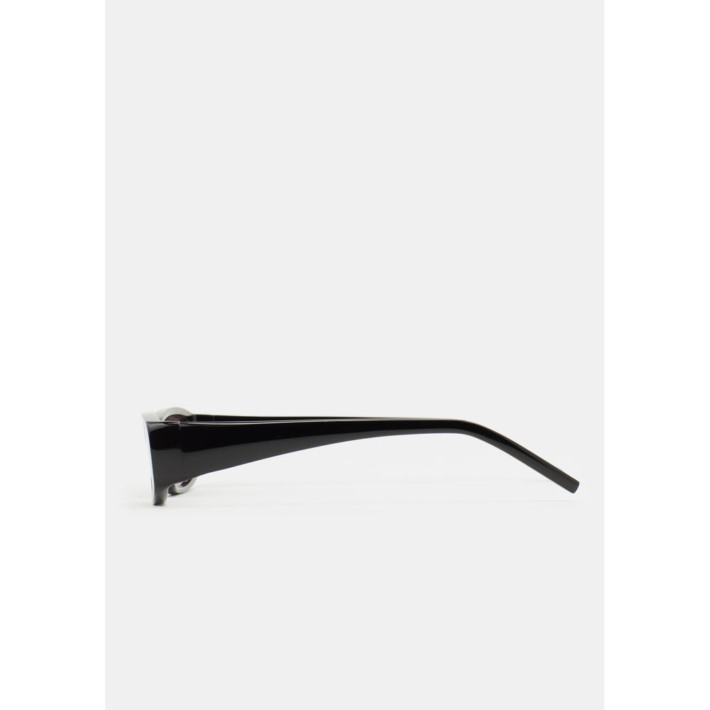 Kaleos Minx Noir 01 vue de profil - Les Lunettes de Pauline