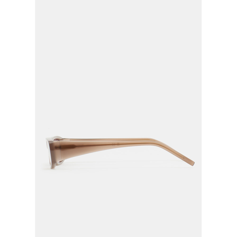 Kaleos Minx Marron Laiteux 03 vue de profil - Les Lunettes de Pauline