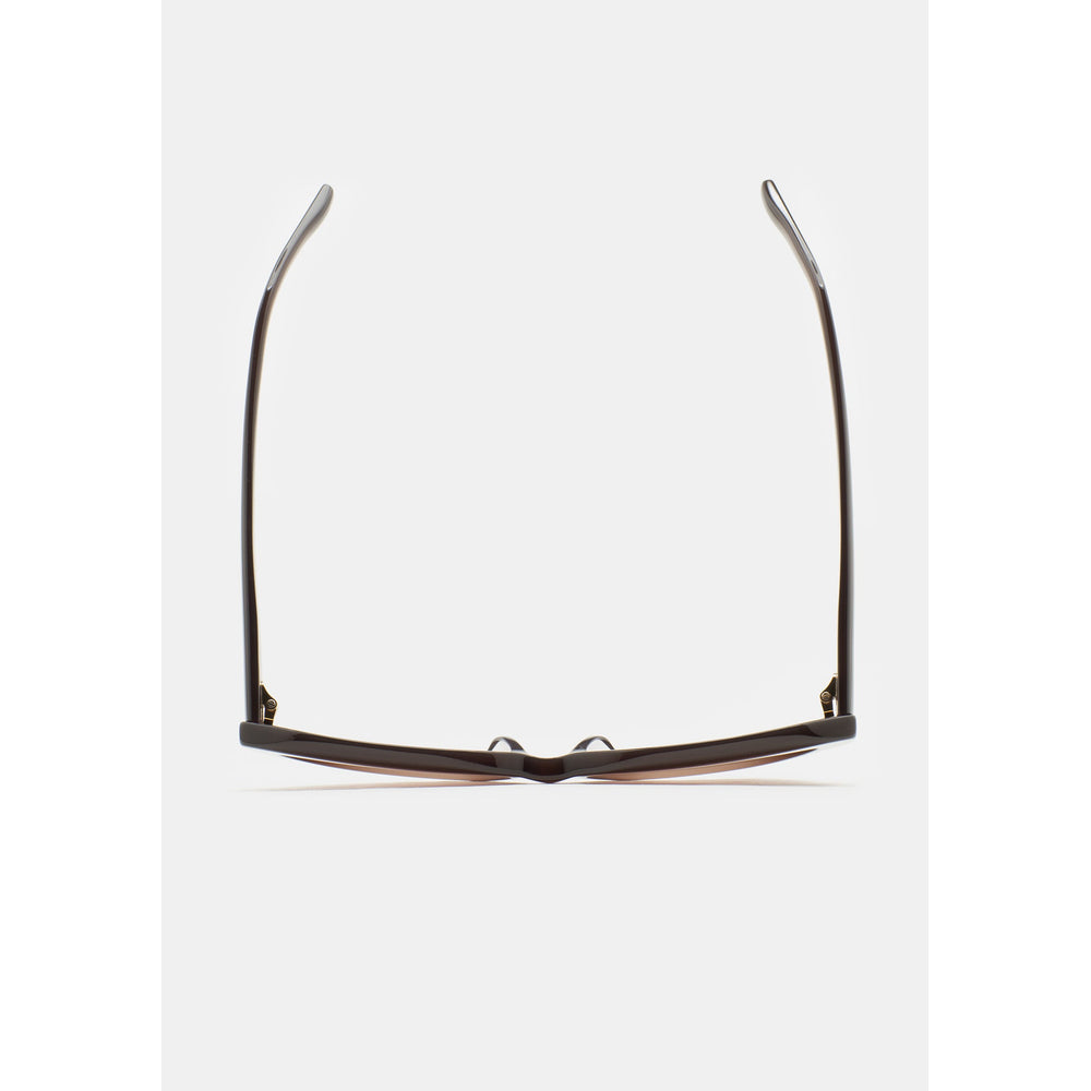 Kaleos Blum Marron Laiteux 04 vue de dessus - Les Lunettes de Pauline