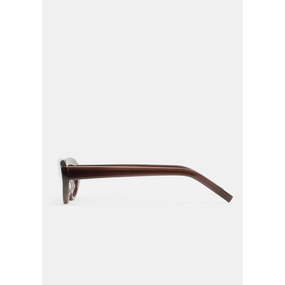 Kaleos Blum Marron Laiteux 04 vue de profil - Les Lunettes de Pauline