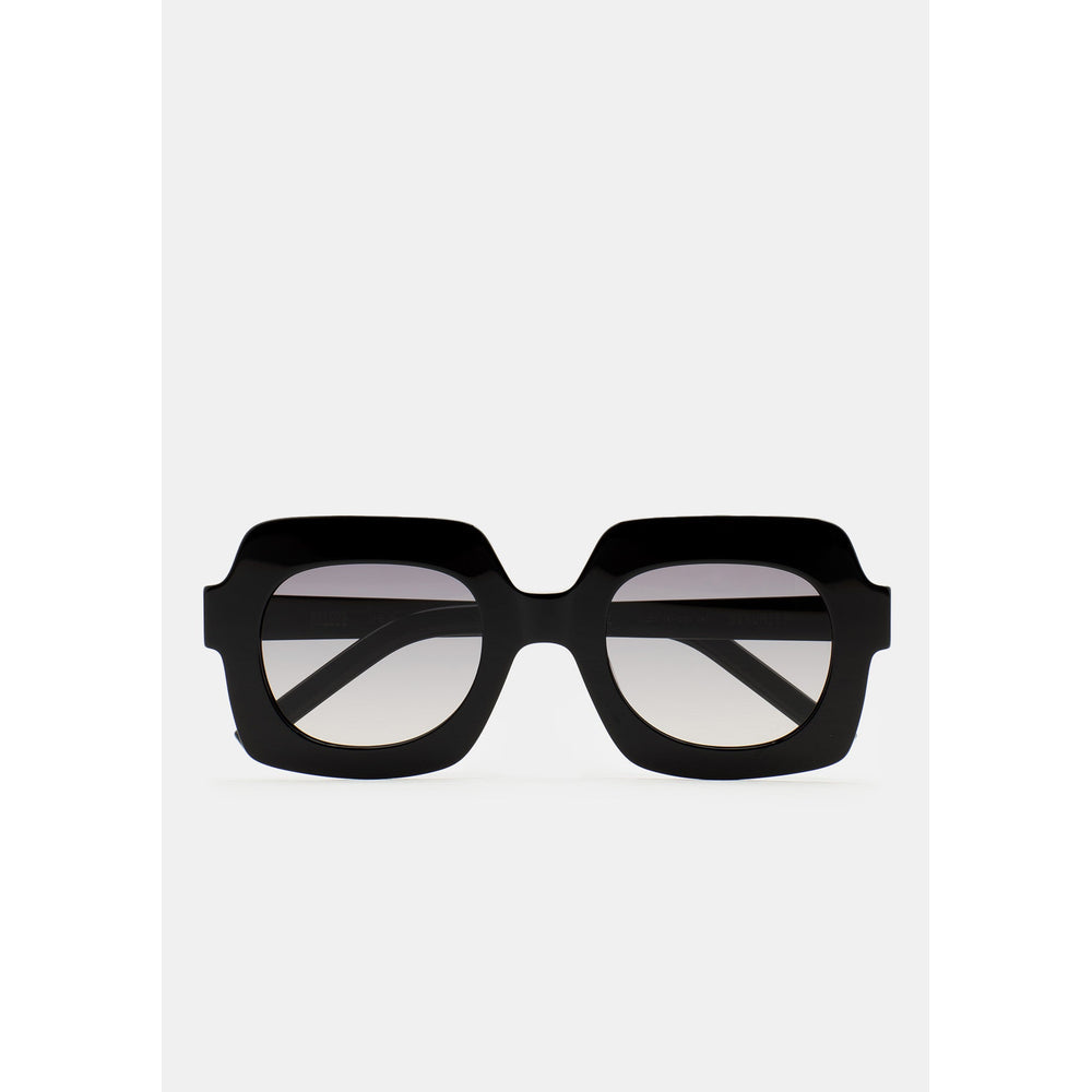 Kaleos Beaumier Noir 01 de face - Les Lunettes de Pauline