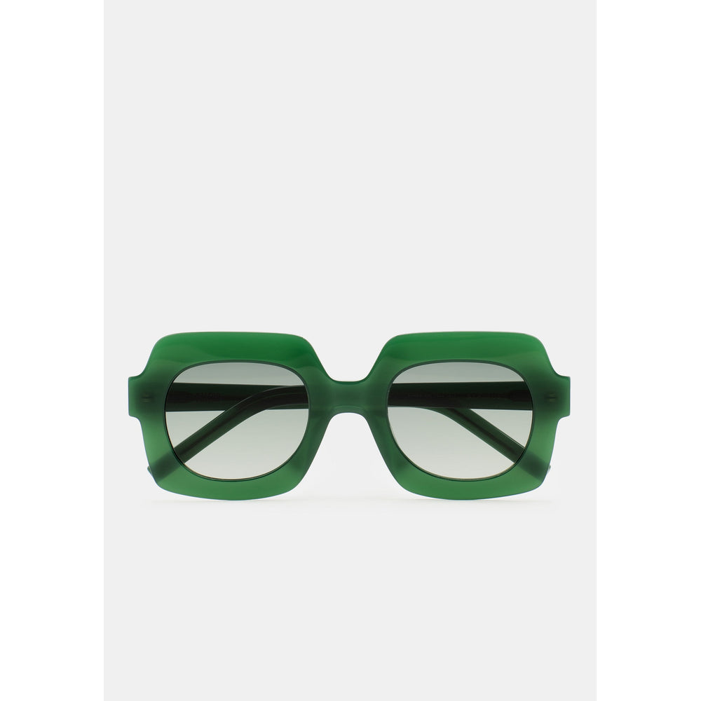 Kaleos Beaumier Vert Laiteux 03 de face - Les Lunettes de Pauline