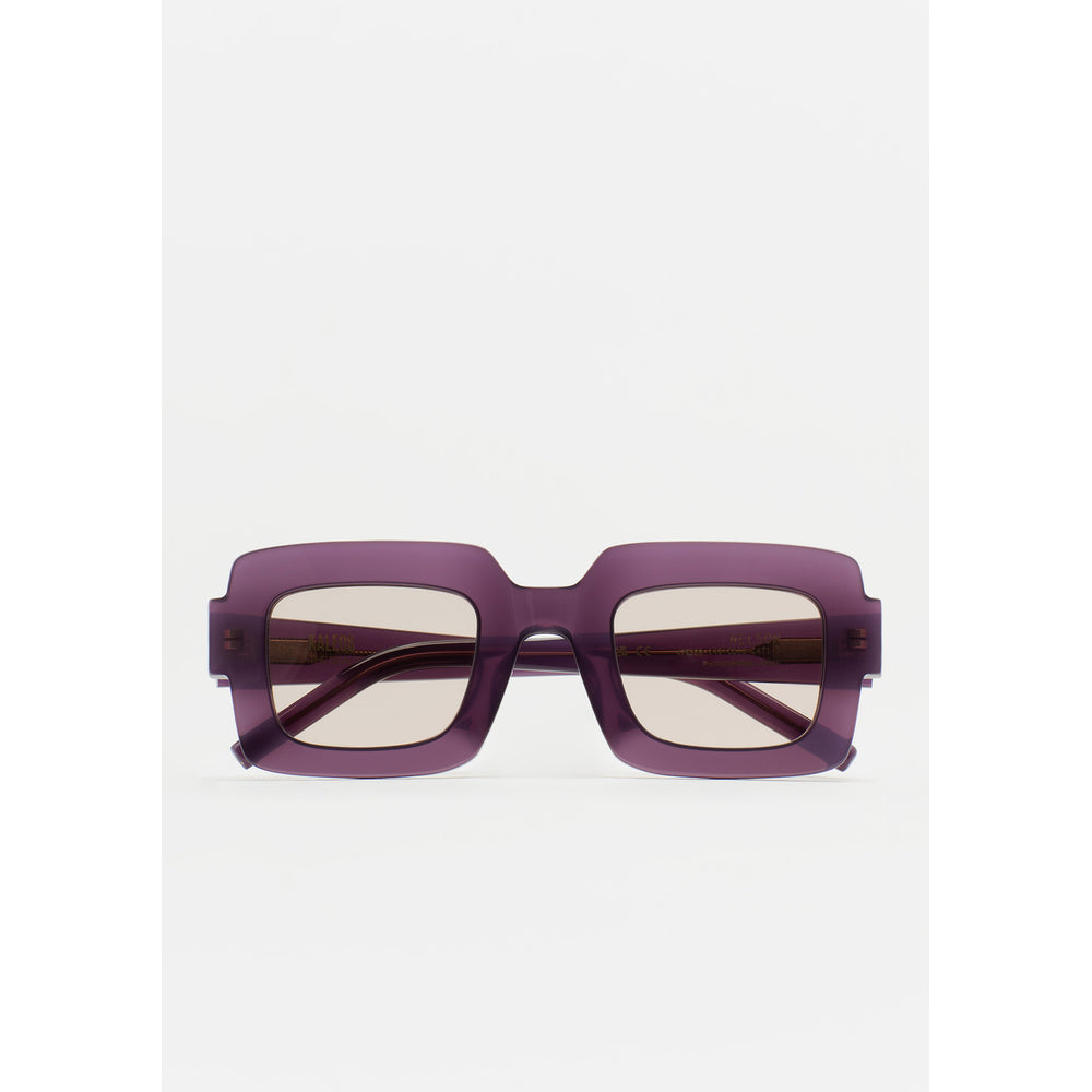 Kaleos Nelson Violet Laiteux Photochromique 05 de face - Les Lunettes de Pauline