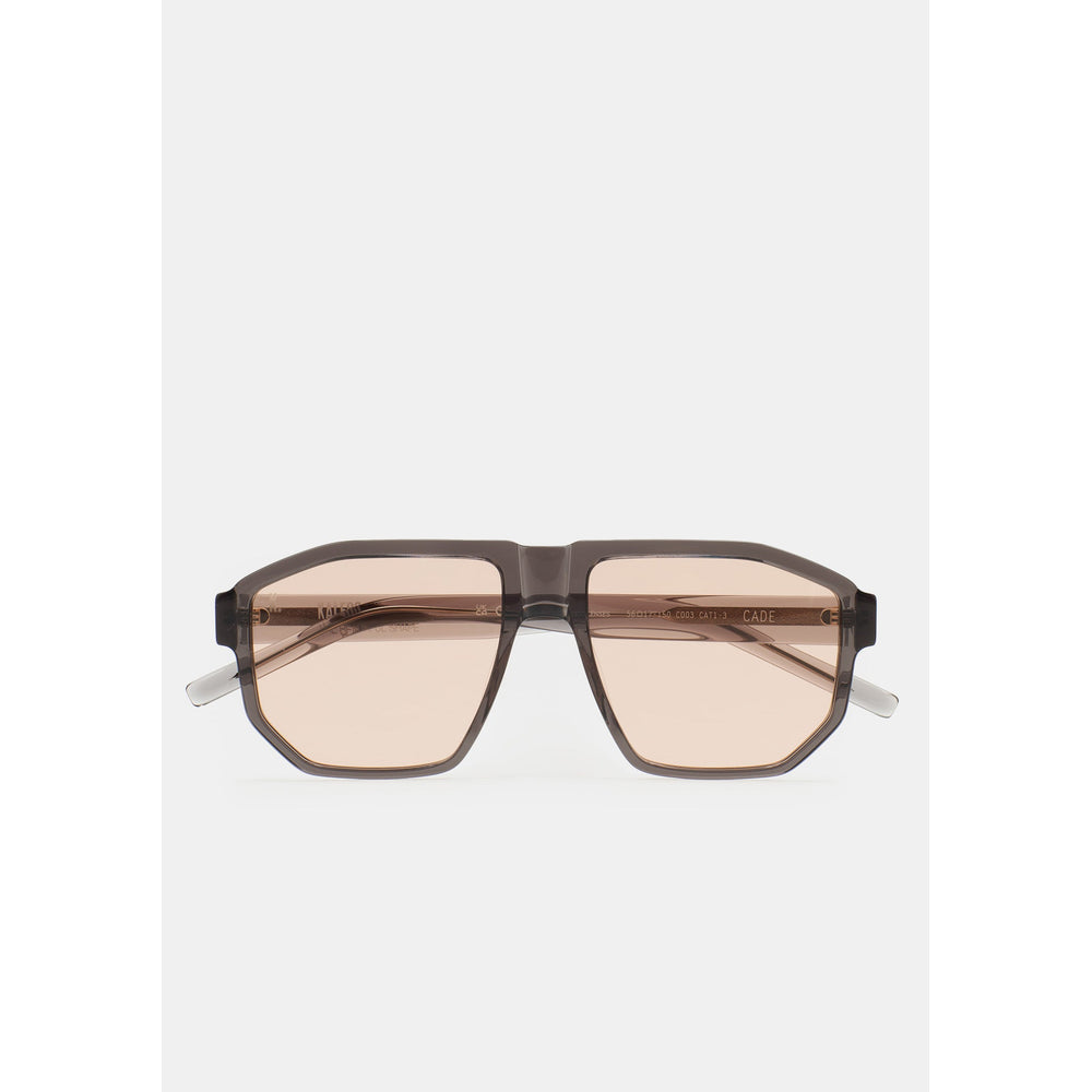 Kaleos Cade Gris Cristal Photochromique 03 de face - Les Lunettes de Pauline