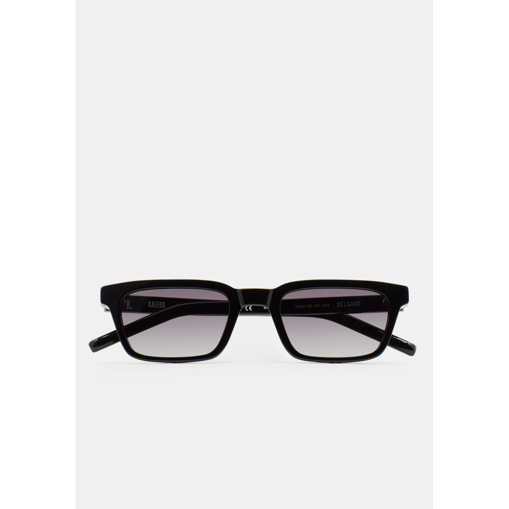Kaleos Delgado Noir 01 de face - Les Lunettes de Pauline