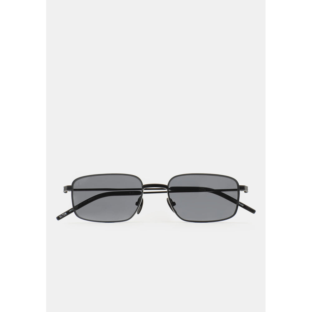 Kaleos Alton Titane Noir Mat Minéral 01 de face - Les Lunettes de Pauline