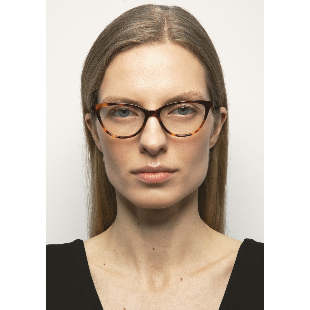 Kaleos Staples Havane 02 portée - Les Lunettes de Pauline