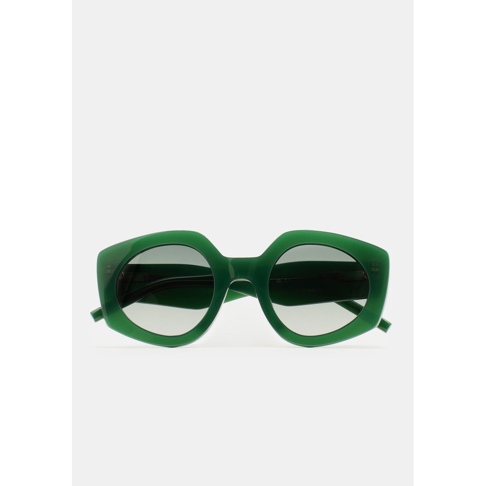 Kaleos Almeida Vert Laiteux 05 de face - Les Lunettes de Pauline