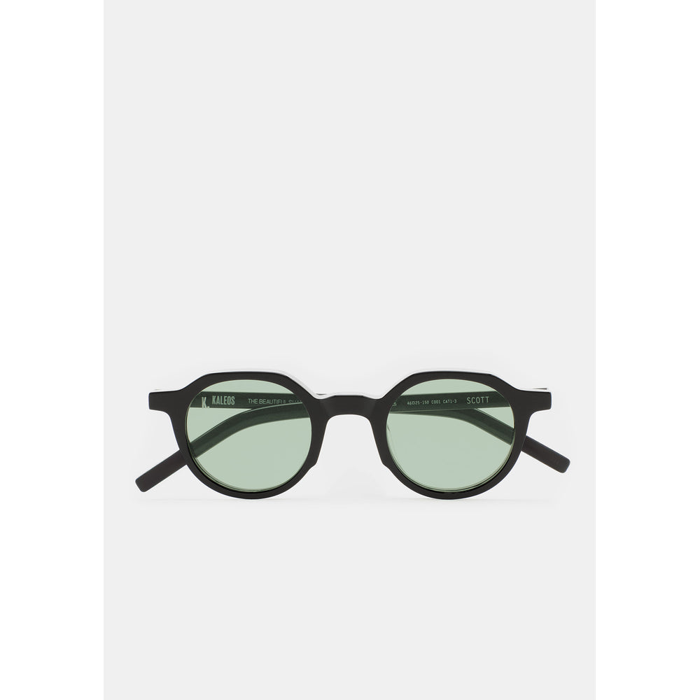 Kaleos Scott Noir Mat Photochromique 01 de face - Les Lunettes de Pauline
