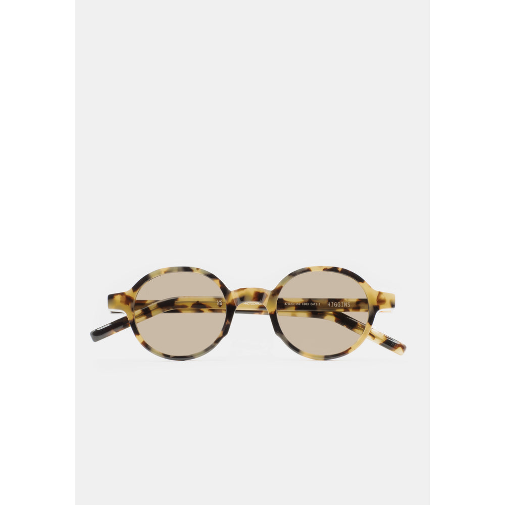 Kaleos Higgins Havane Moucheté 03 de face - Les Lunettes de Pauline
