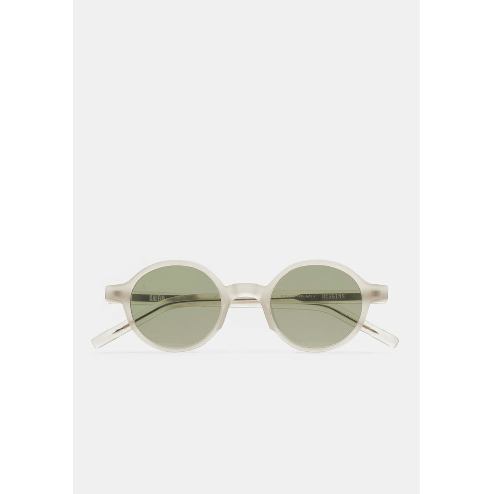 Kaleos Higgins Jaune Cristal Mat 05 de face - Les Lunettes de Pauline