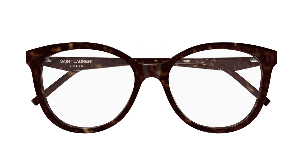 Saint Laurent Monogram SL M184 Havane 002 de face - Les Lunettes de Pauline