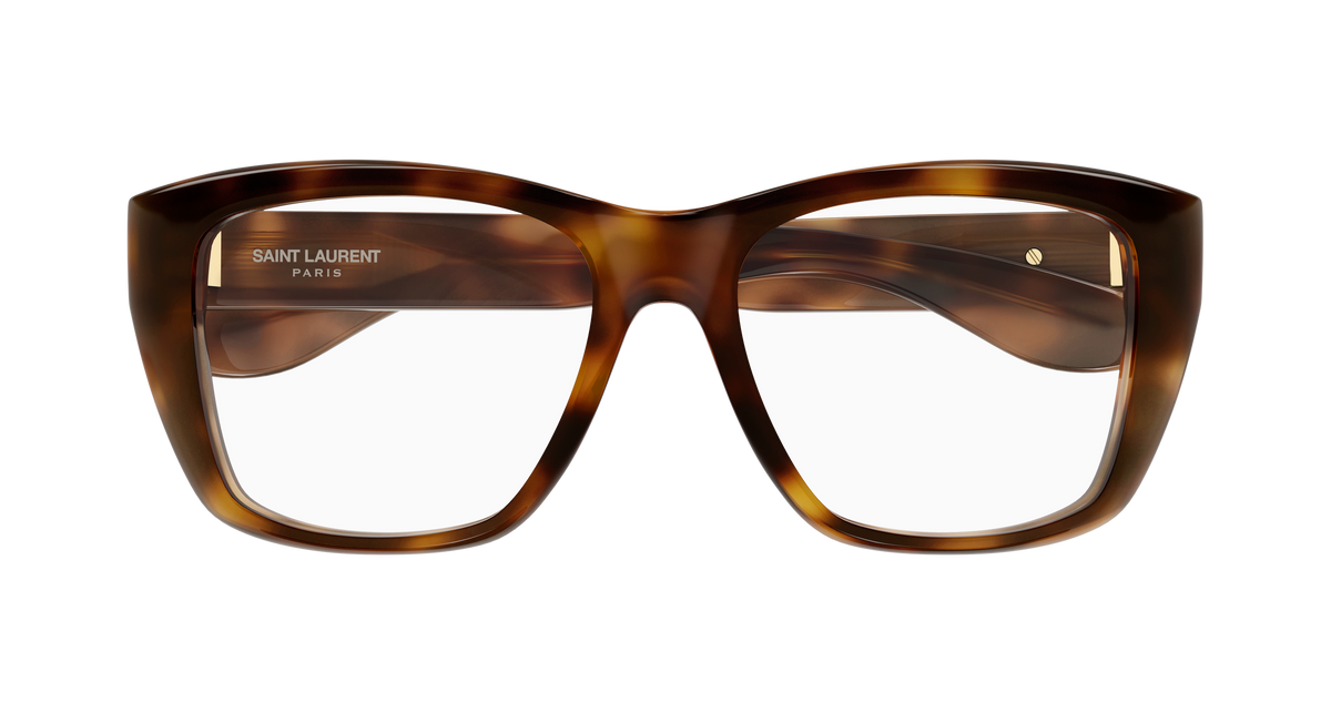 Saint Laurent SL Logo SL 925 Havane 002 de face - Les Lunettes de Pauline