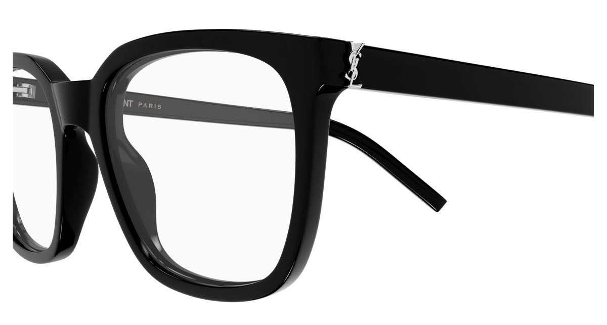 Saint Laurent Monogram SL M129 Noir 007 vue de profil - Les Lunettes de Pauline