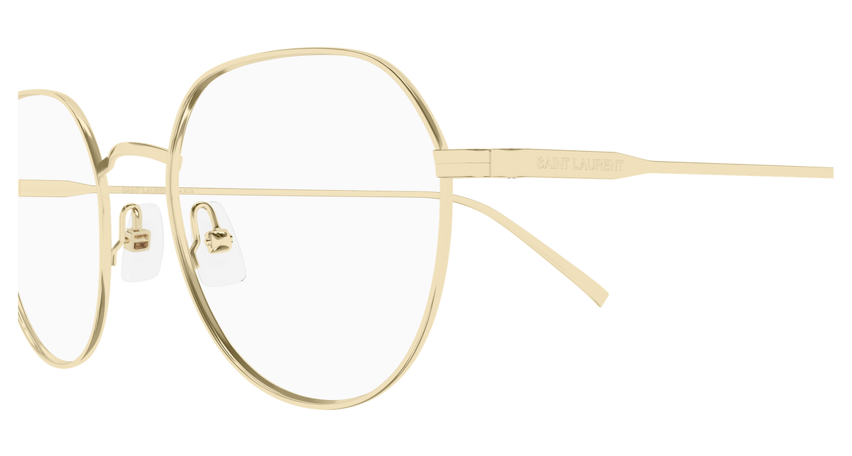 Saint Laurent SL Logo SL 953 OPT Or 003 vue de profil - Les Lunettes de Pauline