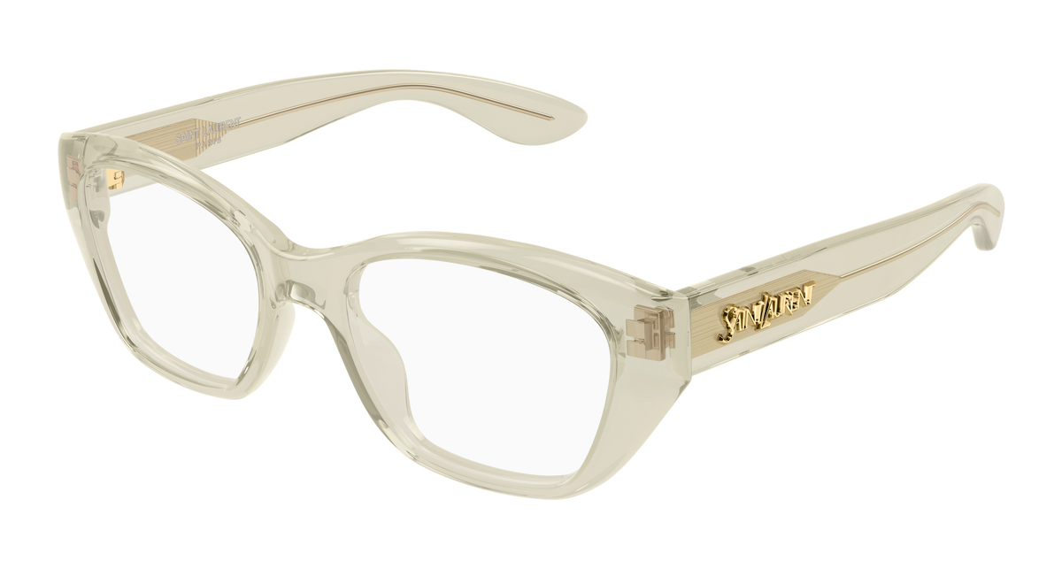 Saint Laurent SL Logo SL 924 Vert 004 vue trois-quarts - Les Lunettes de Pauline