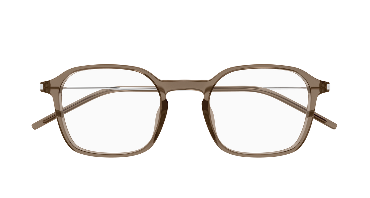 Saint Laurent Corner Angle SL 954 Brun 003 de face - Les Lunettes de Pauline