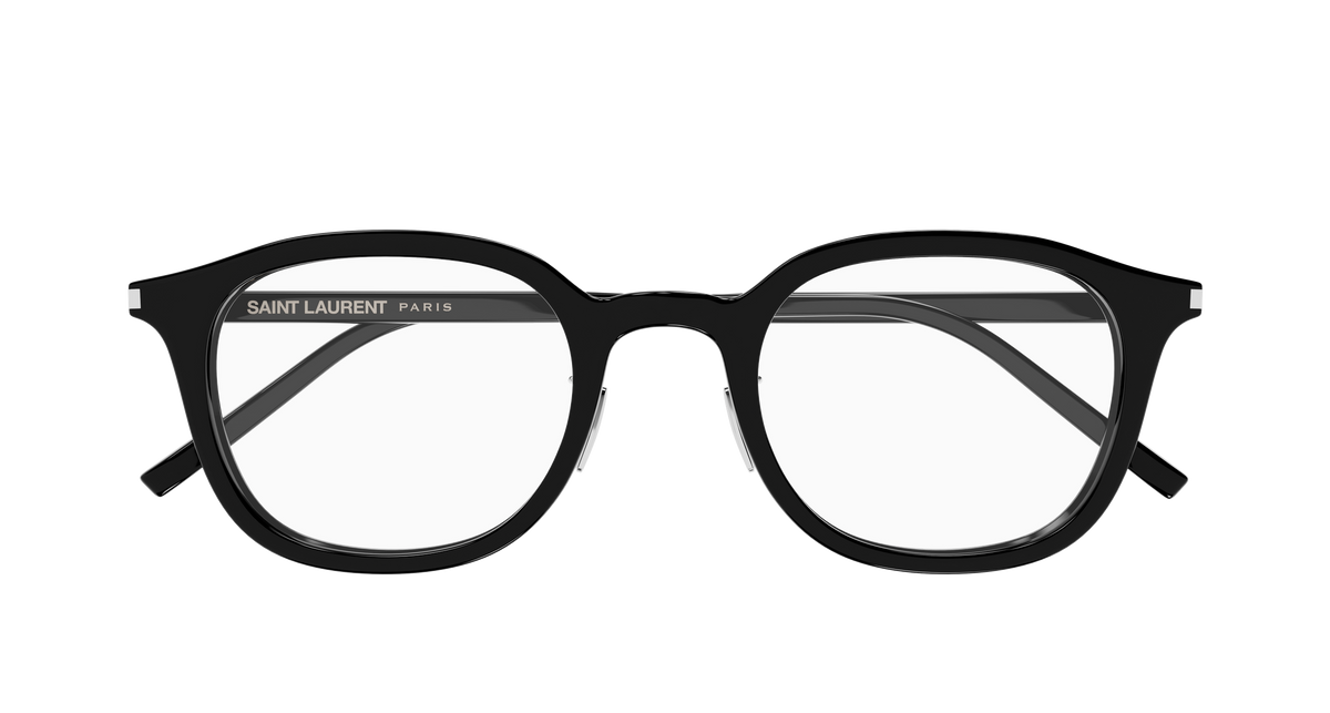 Saint Laurent Corner Angle SL 959/J Noir 001 de face - Les Lunettes de Pauline