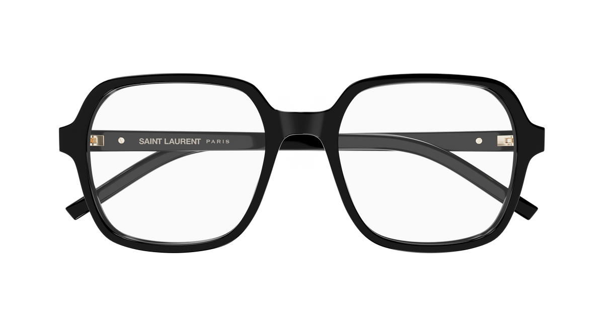 Saint Laurent Monogram SL M190 Noir 001 de face - Les Lunettes de Pauline