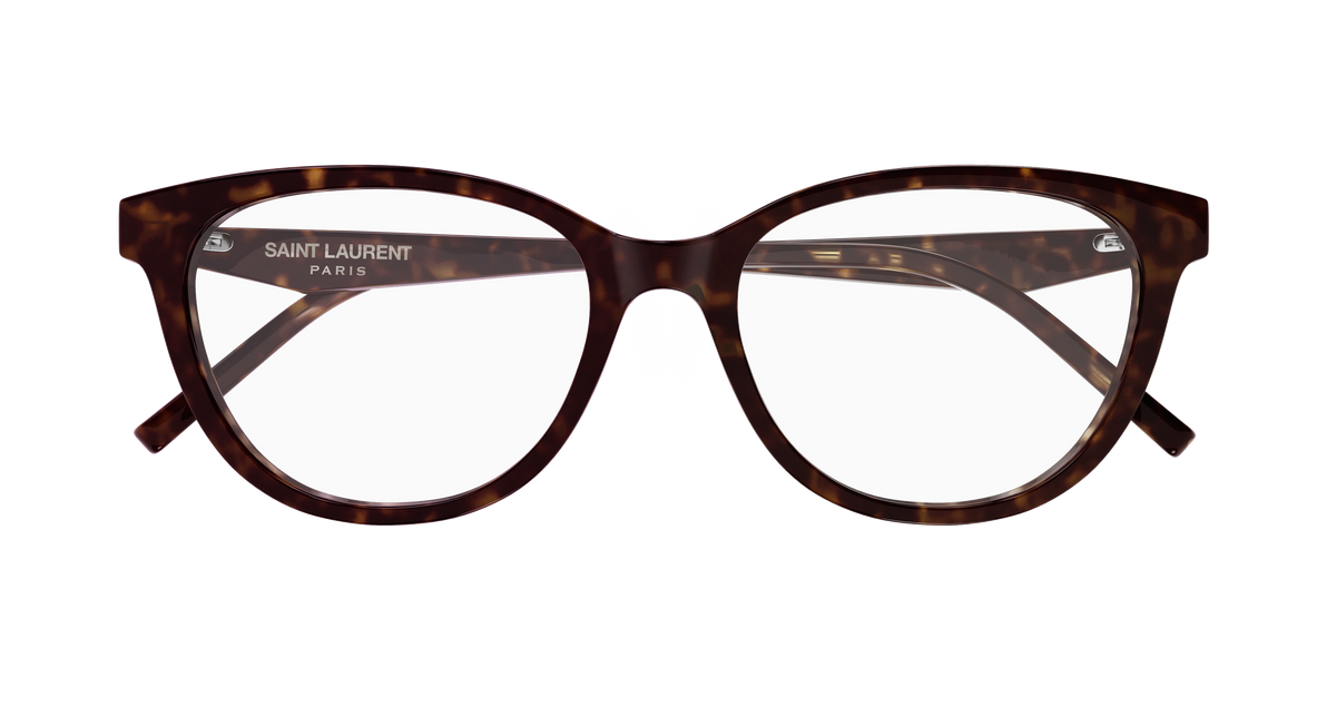 Saint Laurent Monogram SL M188/F Havane 002 de face - Les Lunettes de Pauline