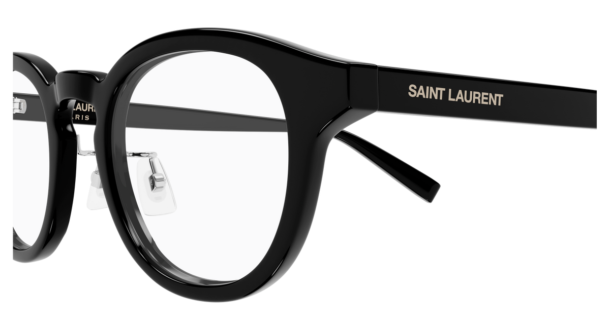 Saint Laurent SL Logo SL 907/F Noir 001 vue de profil - Les Lunettes de Pauline
