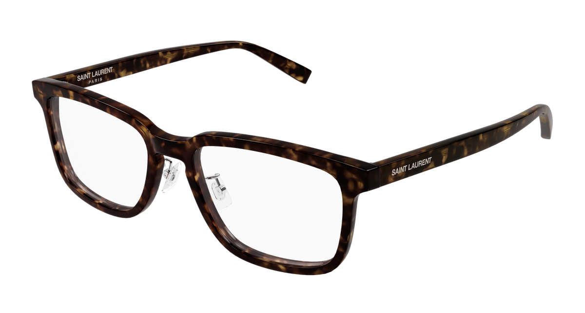 Saint Laurent SL Logo SL 916/F Havane 002 vue trois-quarts - Les Lunettes de Pauline