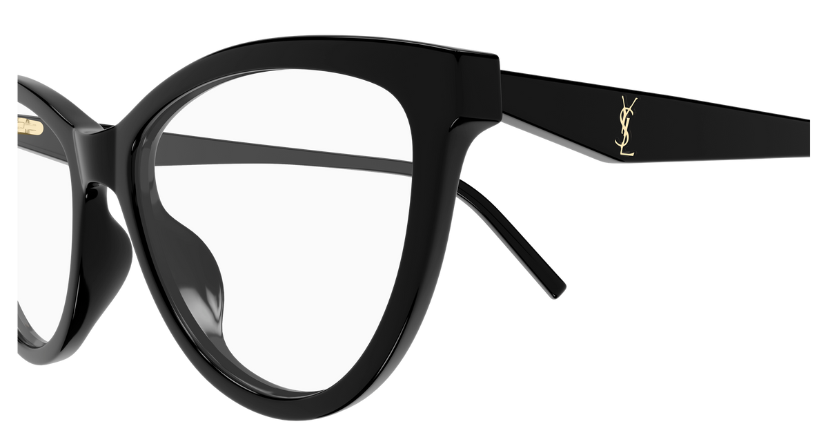 Saint Laurent Monogram SL M185 Noir 001 vue de profil - Les Lunettes de Pauline