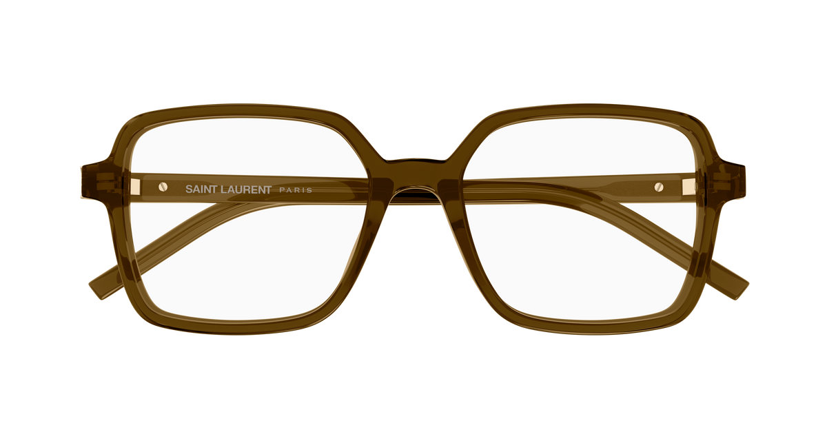 Saint Laurent Monogram SL M139 Brun 013 de face - Les Lunettes de Pauline