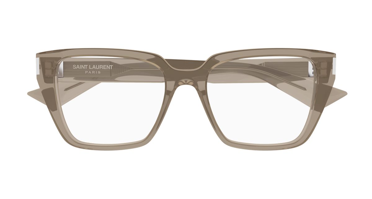 Saint Laurent Corner Angle SL 930 Brun 003 de face - Les Lunettes de Pauline