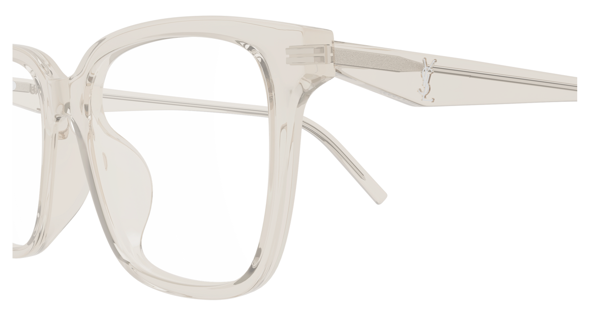 Saint Laurent Monogram SL M191/F Beige 004 vue de profil - Les Lunettes de Pauline