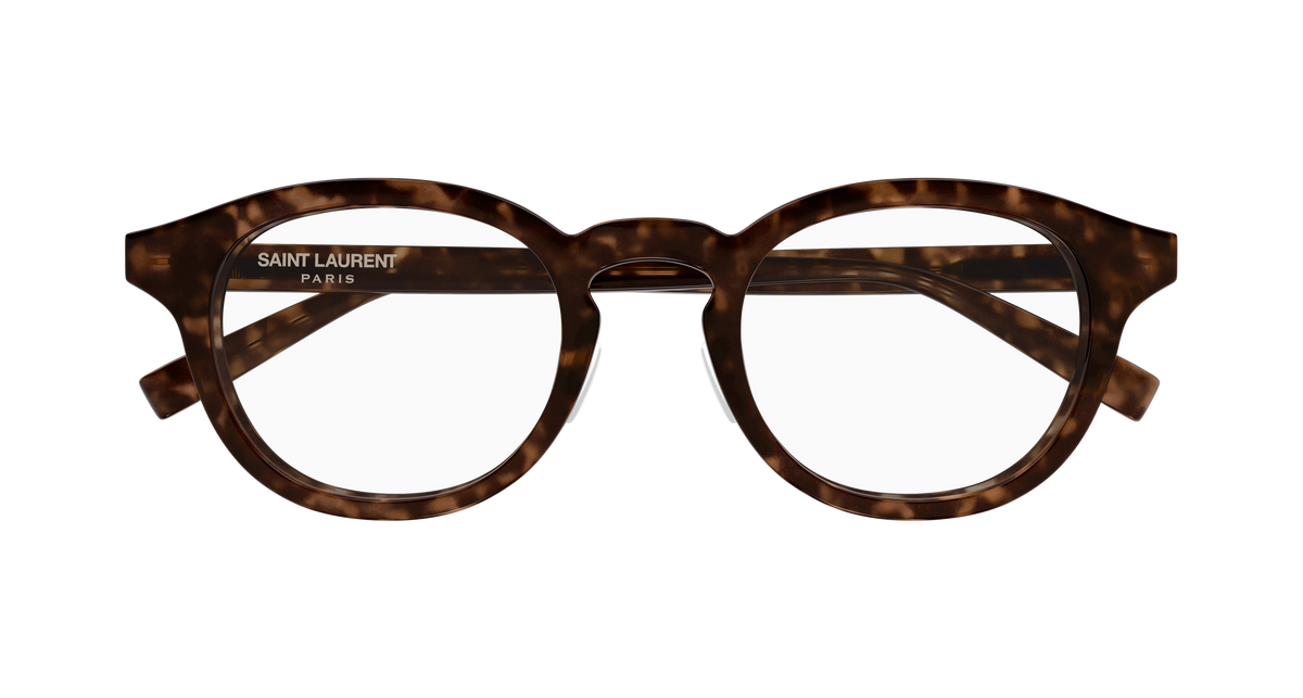 Saint Laurent SL Logo SL 907/F Havane 002 de face - Les Lunettes de Pauline