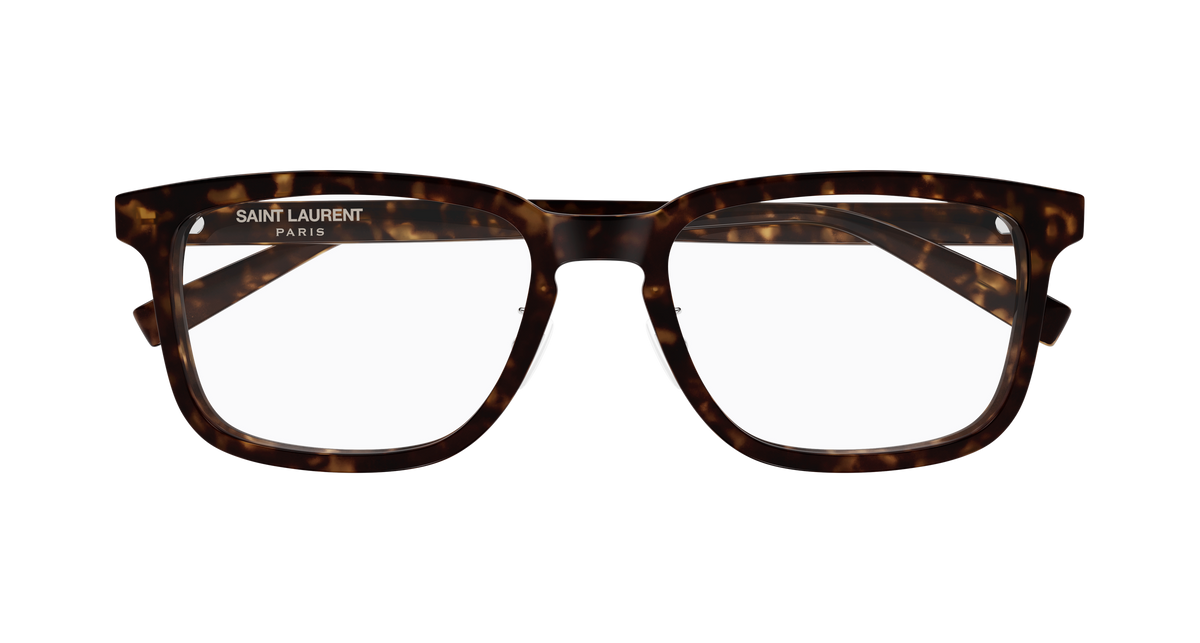 Saint Laurent SL Logo SL 916/F Havane 002 de face - Les Lunettes de Pauline