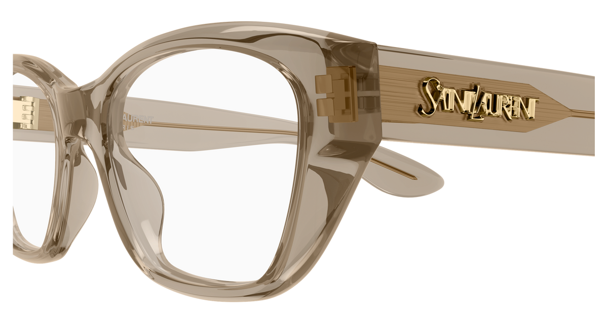 Saint Laurent SL Logo SL 924/F Brun 003 vue de profil - Les Lunettes de Pauline
