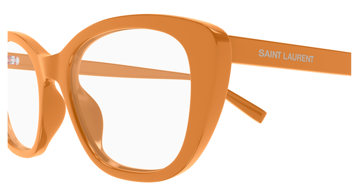 Saint Laurent SL Logo SL 945 Orange 005 vue de profil - Les Lunettes de Pauline