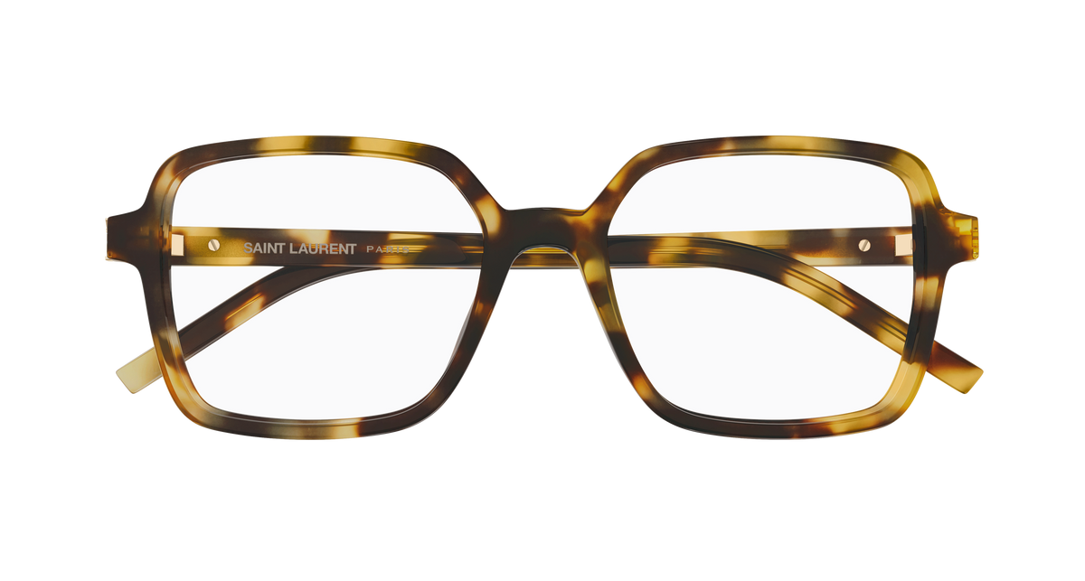 Saint Laurent Monogram SL M139 Havane 010 de face - Les Lunettes de Pauline
