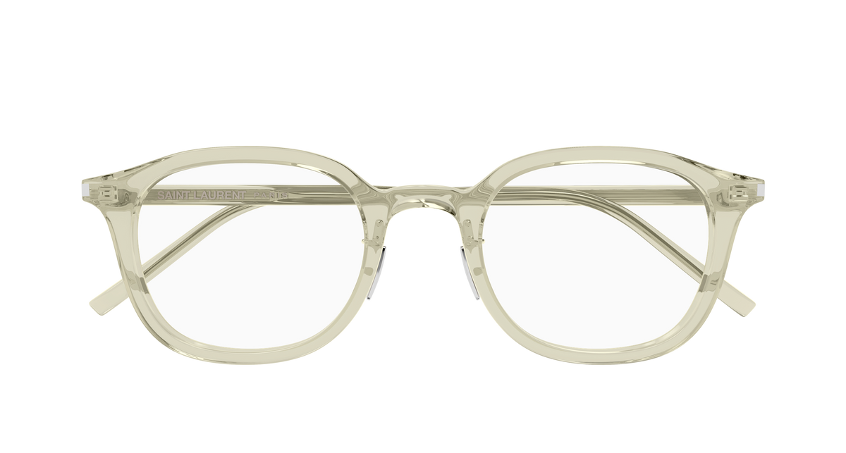 Saint Laurent Corner Angle SL 959/J Vert 004 de face - Les Lunettes de Pauline