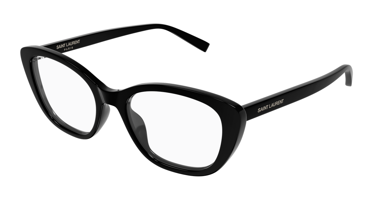 Saint Laurent SL Logo SL 945 Noir 001 vue trois-quarts - Les Lunettes de Pauline