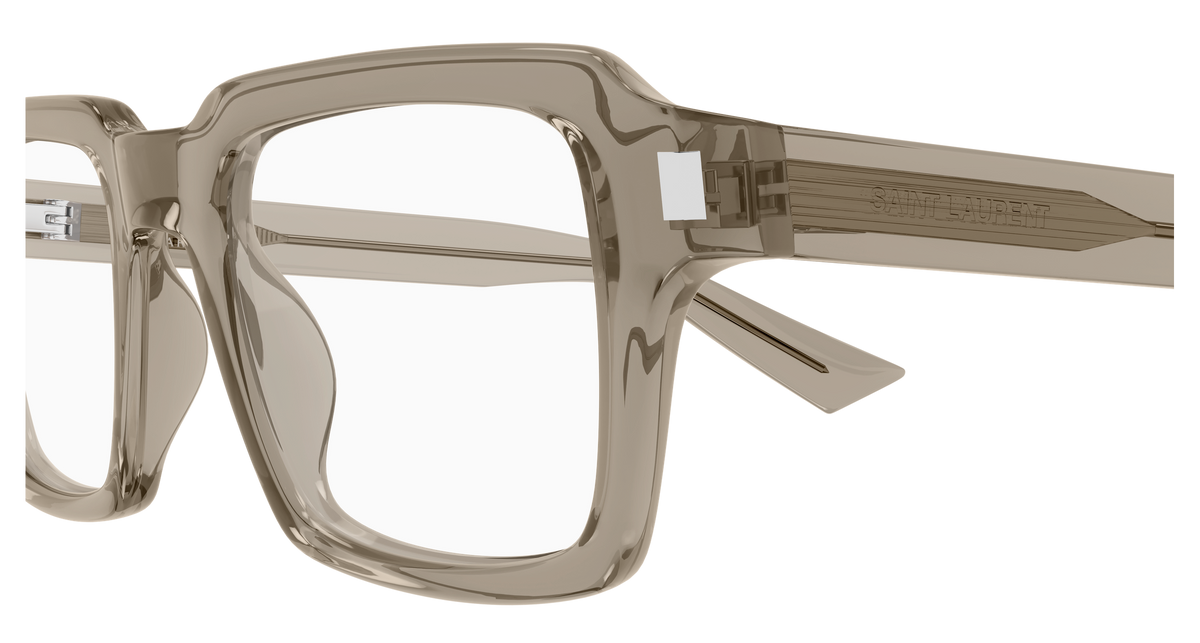 Saint Laurent Corner Angle SL 947 OPT Brun 005 vue de profil - Les Lunettes de Pauline